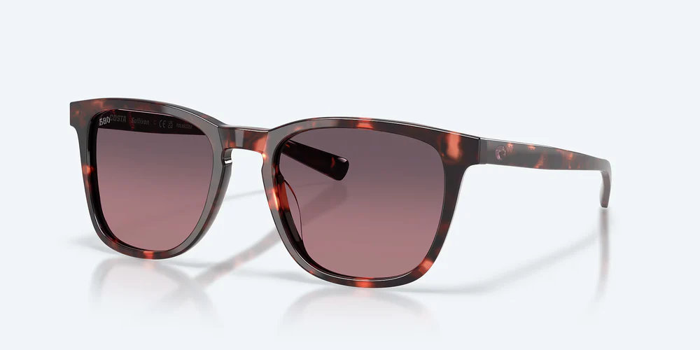 Costa Del Mar Sullivan Sunglasses In Sunset Tortoise With Rose Gradient Lenses Costa Del Mar Sullivan Sunglasses In Sunset Tortoise With Rose Gradient Lenses