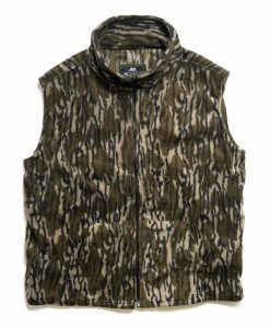 World Famous Sports Youth Suede Soft Fleece Vest - Mossy Oak Bottomland