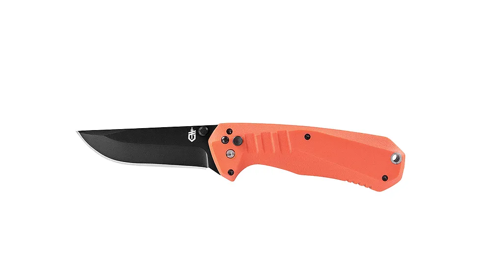 Gerber Haul Assisted Opening Folding Knife With Red Handle #31-003352 Gerber Haul Assisted Opening Folding Knife With Red Handle #31-003352