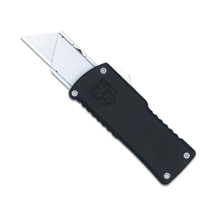 CobraTec Tactical Knives OTF Utility Knife - Black CobraTec Tactical Knives OTF Utility Knife - Black
