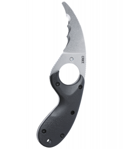 Columbia Knife & Tool Bear Claw Fixed Blade Outdoor Survival Knife - Black