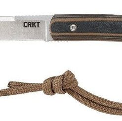 Columbia Knife & Tool Biwa Lightweight Fixed Blade Knife - Brown/Black