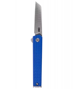 Columbia Knife & Tool CEO Microflipper Folding EDC Pocket Knife - Blue