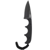 Columbia Knife & Tool Minimalist Drop Point Fixed Blade Outdoor Survival Knife - Black
