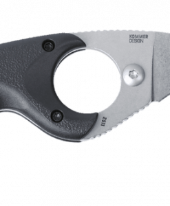 Columbia Knife & Tool Bear Claw Fixed Blade Outdoor Survival Knife - Black