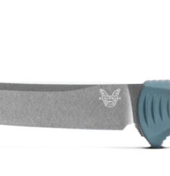 Benchmade Fishcrafter Depth Blue Santoprene 7" Trailing Point #18010