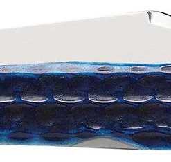 Case Knife Masonic Gift Tin Corn Cob Jig Blue Bone Mini CopperLock Knife #25531