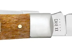 Case Knife Harley Davidson Embellished Smooth Antique Bone Trapper Knife #52226