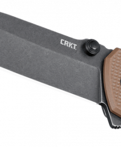 Columbia Knife & Tool Squid XM Frame Lock Assisted Opening EDC Pocket Knife - Brown