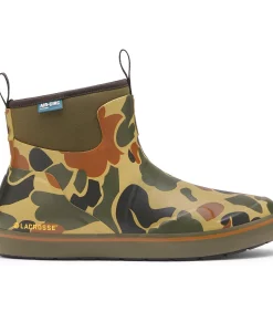 LaCrosse Men's 6" Alpha Deck Boot – Waterproof, Slip-Resistant