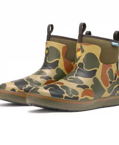 LaCrosse Men's 6" Alpha Deck Boot – Waterproof, Slip-Resistant