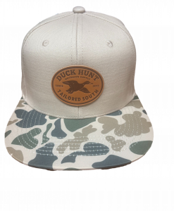 Riverbed Threads Duck Hunt Leather Patch Hat #TS168A