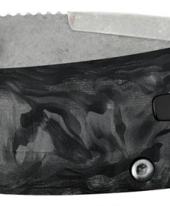 Case Knife Black Marbled Carbon Fiber Westline Knife #36554