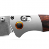 Benchmade Mini Crooked River Gray Aluminum & Wood Clip-point #15085-2