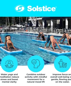 Solstice Watersports SolFit Inflatable Aquatic Fitness Mat #36194