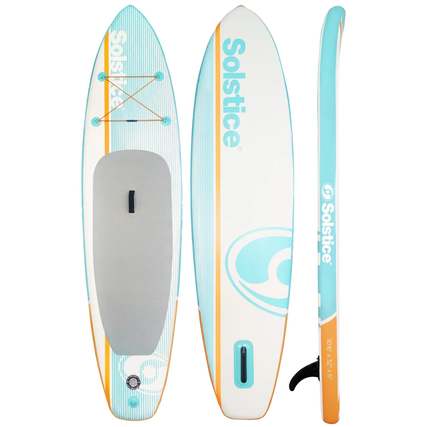 Solstice Watersports Cruiser Inflatable SUP Kits 10'6" Orange #36122 Solstice Watersports Cruiser Inflatable SUP Kits 10'6" Orange #36122