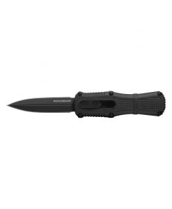 Benchmade Mini Claymore Out-the-Front Auto Black Grivory Dagger Point Knife #3375GY