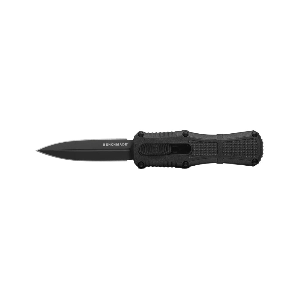 Benchmade Mini Claymore Out-the-Front Auto Black Grivory Dagger Point Knife #3375GY Benchmade Mini Claymore Out-the-Front Auto Black Grivory Dagger Point Knife #3375GY