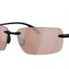 Costa Del Mar Gulf Shore Sunglasses In Matte Black With Copper Silver Mirror 580P Lenses