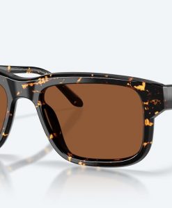 Costa Del Mar Shipwrecks Sunglasses In Tortoise With Copper 580G Lenses