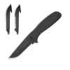 Outdoor Edge Razor VX 2 | Black G10 3.0" Replaceable Blade| Spring Assisted | EDC Knife