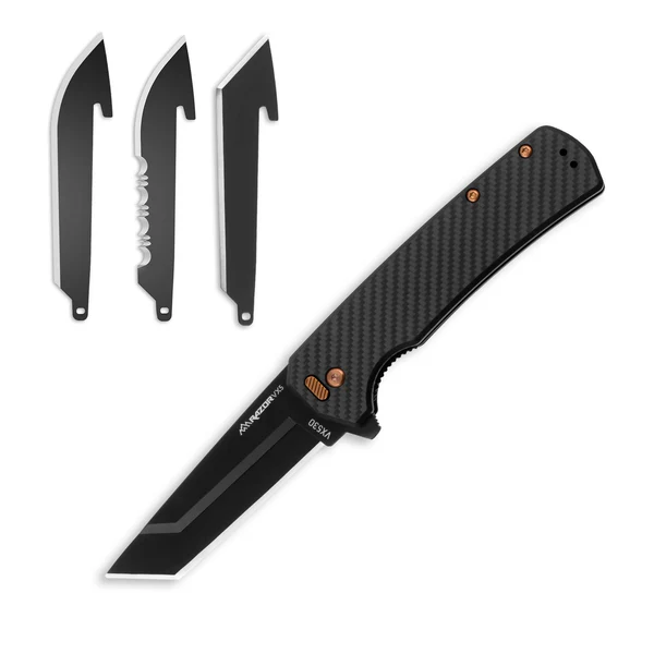 Outdoor Edge Razor VX5 3.0" Replaceable Blade | Ceramic Bearing Flipper | EDC Knife Outdoor Edge Razor VX5 3.0" Replaceable Blade | Ceramic Bearing Flipper | EDC Knife