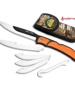 Outdoor Edge RazorBone 5.0" Folding Replaceable Blade Hunting Knife