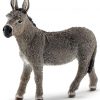 Schleich Farm World Donkey Figurine – Realistic Farm Animal Toy