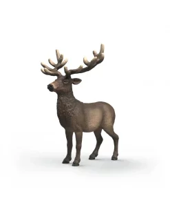 Schleich Wild Life Elk Figurine – Realistic North American Animal Toy