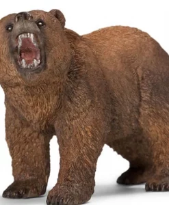 Schleich Wild Life Grizzly Bear Figurine – Realistic Animal Toy