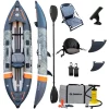 Solstice Watersports Scout Inflatable Fishing Kayak Kit #29750
