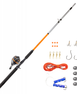 Zebco Ready Tackle Catfish Spincast Combo #RTCFSC702MH