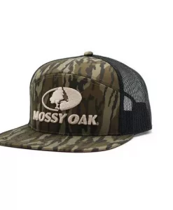 Mossy Oak Horizon 7 Panel Hat – Camo Snapback Hunting Cap