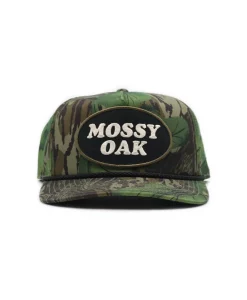 Center Stage Mossy Oak Full Foliage Rope Hat – Camo Hunting Cap