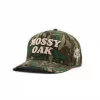 Center Stage Mossy Oak Puff Logo Greenleaf Cap – Solid Back