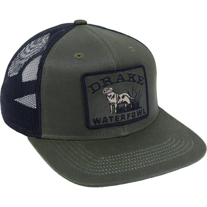 Drake Dog Patch Mesh Back Cap Drake Dog Patch Mesh Back Cap