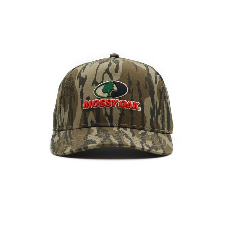 Center Stage Mossy Oak Logo Camo Cap – Solid Back Hunting Hat Center Stage Mossy Oak Logo Camo Cap – Solid Back Hunting Hat
