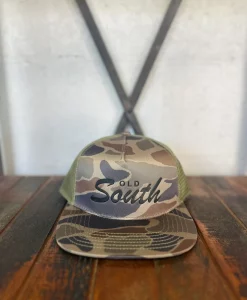 Old South Patch Thicket Camo Trucker Hat – Youth, One Size