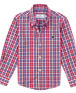 Properly Tied Youth Boys Seasonal Sportshirt USA #LDW000-USA