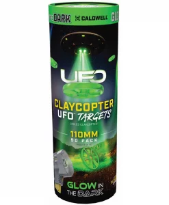 ClayCopter 110mm Glow Target Discs – High-Visibility Illuminated Shooting Targets for Clay Shooting, Training & Night Practice