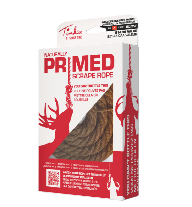 Tink's Naturally PRIMED Scrape Rope #W5946 Tink's Naturally PRIMED Scrape Rope #W5946