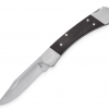 Buck Knives 110 Slim Heritage Elite Folding Knife – Genuine Leather Handle, Clip Point Blade, Lockback Pocket Knife