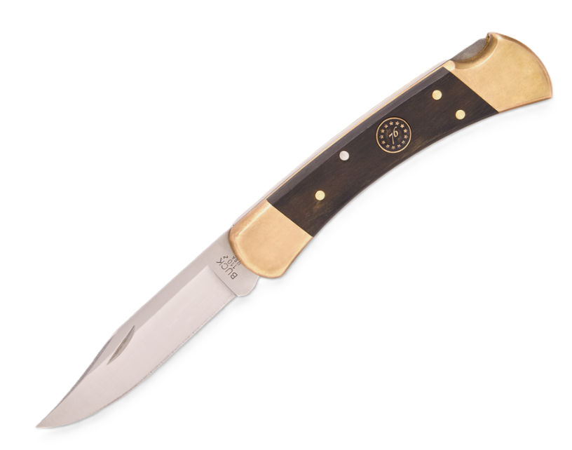 0110BRSUSA1-B Buck 110 250th Anniversary Edition Folding Hunter Knife