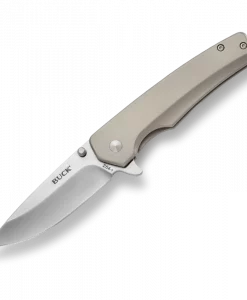 Buck Odessa Folding Pocket Knife – Stainless Steel EDC Knife