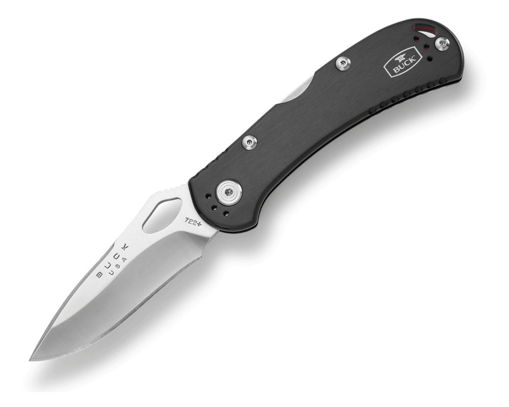 Buck Spitfire Black Folding Pocket Knife – EDC Lockback Knife Buck Spitfire Black Folding Pocket Knife – EDC Lockback Knife