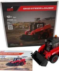 Kioti SL750 Skid Steer Brick Toy Set – 1:34 Scale, 282 Pieces #DDA25-032-AC