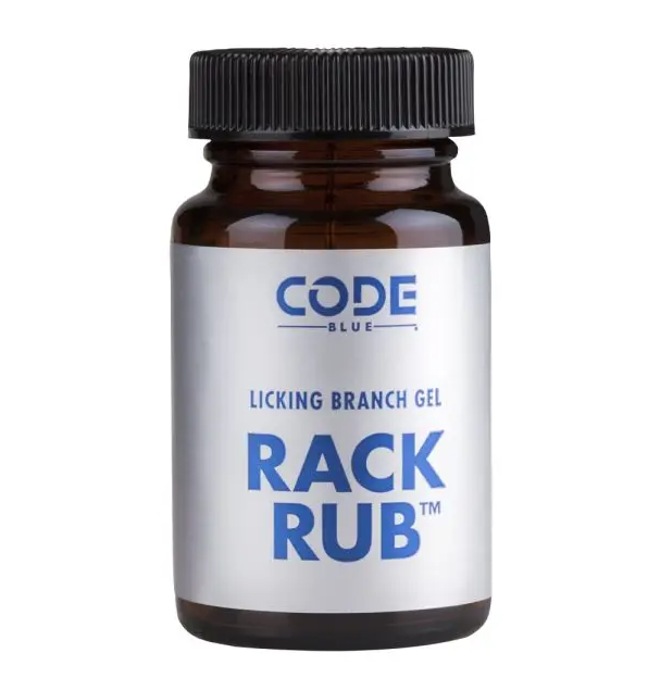Code Blue Rack Rub 2 oz – Doe Estrous Rut Attractant for Deer Hunting Code Blue Rack Rub 2 oz – Doe Estrous Rut Attractant for Deer Hunting