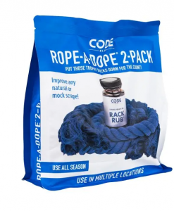 Code Blue Rope-A-Dope 2-Pack – Licking Branch Ropes with Rack Rub Gel