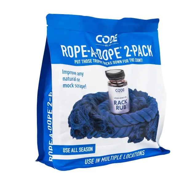 Code Blue Rope-A-Dope 2-Pack – Licking Branch Ropes with Rack Rub Gel Code Blue Rope-A-Dope 2-Pack – Licking Branch Ropes with Rack Rub Gel