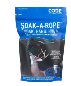 Code Blue Soak-A-Rope – Mock Scrape Kit with Rope Dope Concentrate for Deer